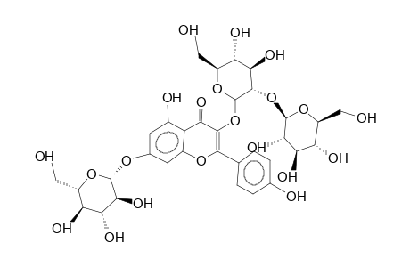 KAEMPFEROL-3-O-beta-D-GLUCOPYRANOSYL(1>2)-beta-D-GLUCOPYRANOSIDE-7-O-beta-D-GLUCOPYRANOSIDE