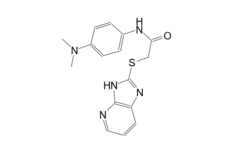 N-[4-(dimethylamino)phenyl]-2-(3H-imidazo[4,5-b]pyridin-2-ylsulfanyl)acetamide