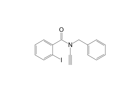 N-benzyl-N-ethynyl-2-iodo-benzamide