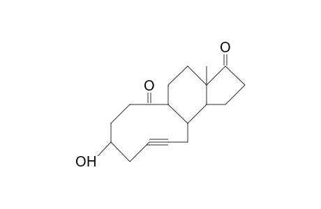3b-Hydroxy-5,10-seco-estr-5-yne-10,17-dione