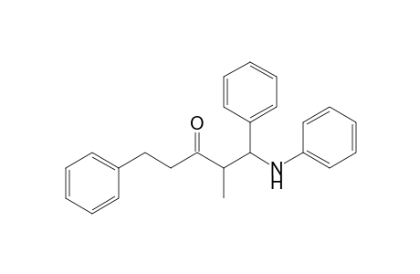 4-Benzyl-3-oxo-2-methyl-1-(phenylamino)-1-phenylbutane