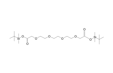 bis(Tert-butyldimethylsilyl) 3,6,9,12-tetraoxatetradecane-1,14-dioate