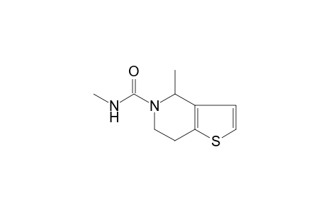 N,4-dimethyl-4,5,6,7-tetrahydrothieno[3,2-c]pyridine-5-carboxamide