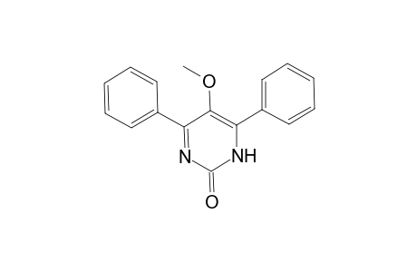 2(1H)-Pyrimidinone, 5-methoxy-4,6-diphenyl-