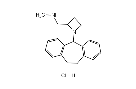 1-(10,11-dihydro-5H-dibenzo[a,d]cyclohepten-5-yl)-2-[(methylamino)methyl]azetidine, monohydrochloride