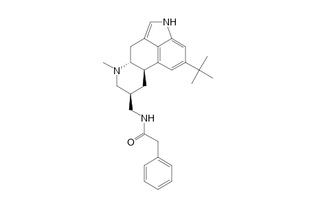 6-Methyl-8.beta.-phenylacetylaminomethyl-13-tert-butyl-ergoline