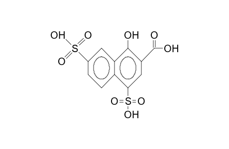 1-Hydroxy-4,7-disulpho-2-naphthoic acid