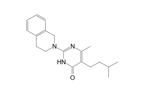 2-(3,4-dihydro-2(1H)-isoquinolinyl)-5-isopentyl-6-methyl-4(3H)-pyrimidinone