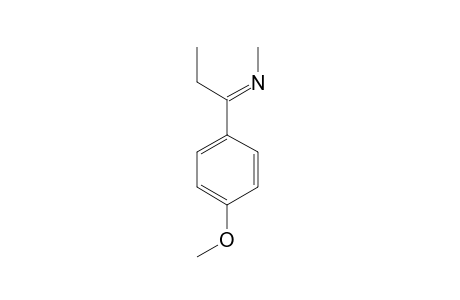 E-N-(1-(4-METHOXYPHENYL)-PROPYLIDEN)-METHYLAMIN