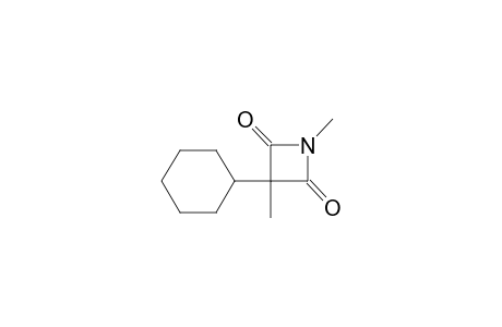 3-Cyclohexyl-1,3-dimethylazetidine-2,4-dione