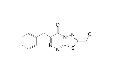 3-Benzyl-7-(chloromethyl)-4H-[1,3,4]thiadiazolo[2,3-c] [1,2,4]triazin-4-one