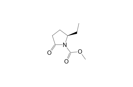 (S)-N-Methoxycarbonyl-5-ethyl-2-pyrrolidinone