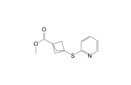 Bicyclo[1.1.1]pentane-1-carboxylic acid, 3-(2-pyridinylthio)-, methyl ester