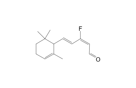 (2E,4E)-3-fluoro-5-(2,6,6-trimethyl-1-cyclohex-2-enyl)penta-2,4-dienal