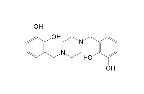3,3'-{Piperazine-1",4"-diyl-bis[methylene]}-dibenzene-1,2-diol