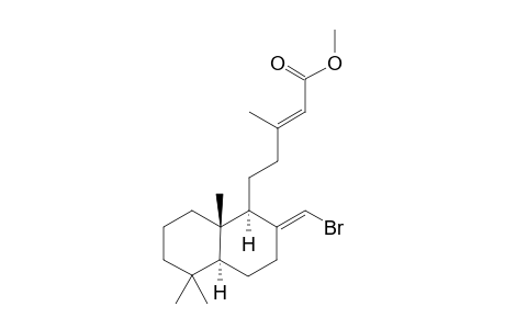 Methyl (8E,13E)-ent-17-bromolabda-8(17),13-dien-15-oate