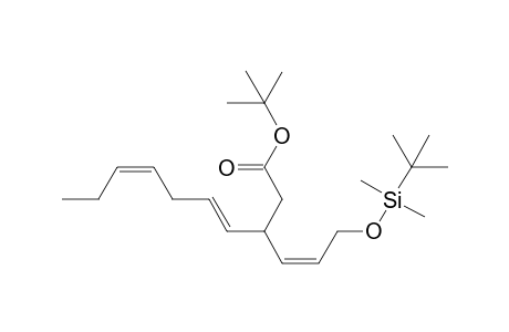 (4E,7Z)-tert-Butyl 3-((Z)-3-((tert-butyldimethylsilyl)oxy)prop-1-en-1-yl)deca-4,7-dienoate
