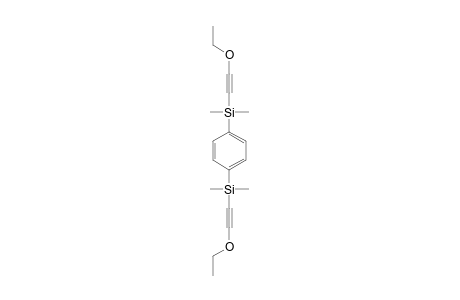 1,4-Bis(ethoxyethynyldimethylsilyl)benzene