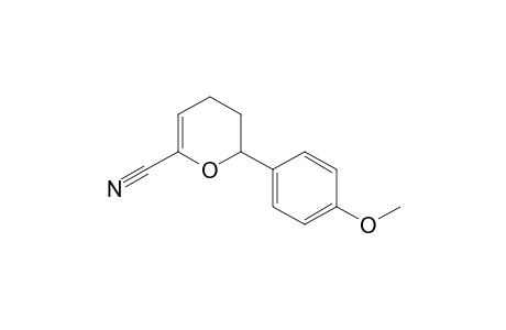 3,4-Dihydro-2-(4'-methoxyphenyl)-2H-pyran-6-carbonitrile