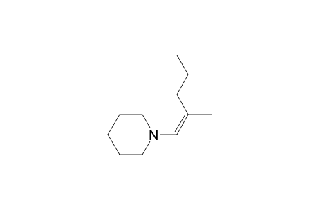 Piperidine, 1-(2-methyl-1-pentenyl)-