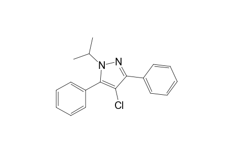 1-Isopropyl-4-chloro-3,5-diphenyl-1H-pyrazole
