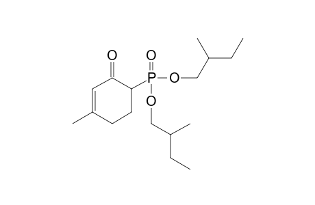 Bis(2-methylbutyl) 4-Methyl-2-oxo-3-cyclohexenyl Phosphate