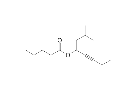 Valeric acid, 2-methyloct-5-yn-4-yl ester