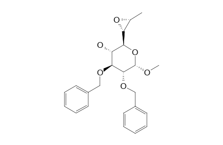 METHYL-6,7-ANHYDRO-2,3-DI-O-BENZYL-8-DEOXY-BETA-L-THREO-D-GLUCO-OCTOPYRANOSIDE