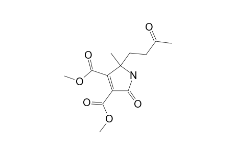 DIMETHYL-5-METHYL-5-(3-OXOBUTYL)-3-PYRROLIN-2-ONE-3,4-DICARBOXYLATE