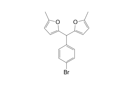 4-BROMOPHENYL-BIS-(5-METHYL-2-FURYL)-METHANE