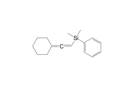 Silane, (cyclohexylideneethenyl)dimethylphenyl-