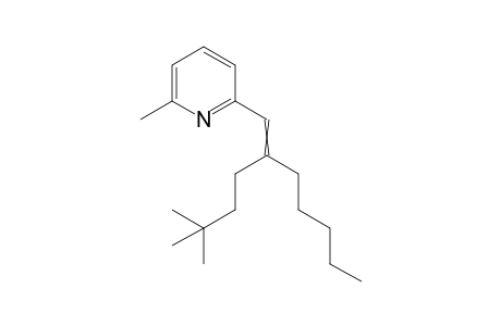 2-(2-(3,3-dimethylbutyl)hept-1-enyl)-6-methylpyridine