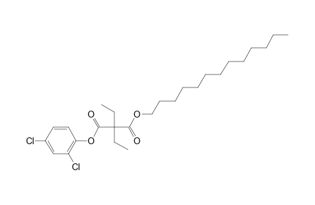 Diethylmalonic acid, 2,4-dichlorophenyl tridecyl ester