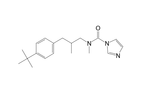 1H-Imidazole-1-carboxamide, N-[3-[4-(1,1-dimethylethyl)phenyl]-2-methylpropyl]-N-methyl-