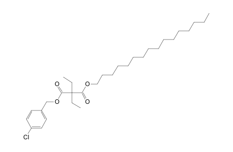 Diethylmalonic acid, 4-chlorobenzyl hexadecyl ester