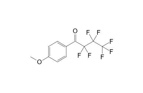 2,2,3,3,4,4,4-heptafluoro-1-(4-methoxyphenyl)-1-butanone