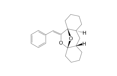 15-[(Z)-PHENYLMETHYLENE]-14,16-DIOXATETRACYCLO-[11.2.1.0(1,6).0(8,13)]-HEXADECANE