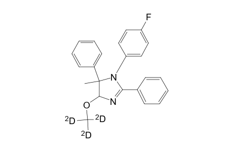 1H-Imidazole, 1-(4-fluorophenyl)-4,5-dihydro-4-(methoxy-D3)-5-methyl-2,5-diphenyl-