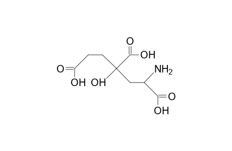 2-Amino-4-carboxy-4-hydroxy-pimelic acid