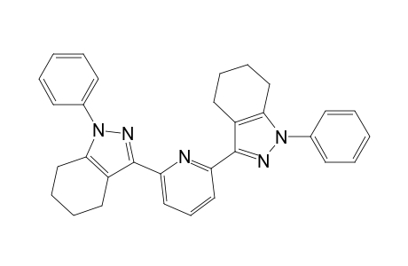 1-Phenyl-3-[6-(1-phenyl-4,5,6,7-tetrahydroindazol-3-yl)-2-pyridinyl]-4,5,6,7-tetrahydroindazole