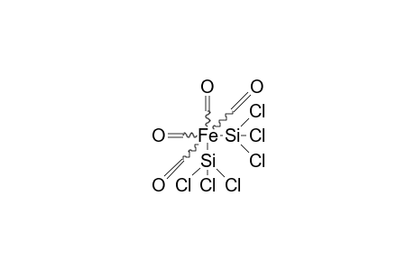 Tetracarbonyl-cis-bis(trichloro-silyl)-iron