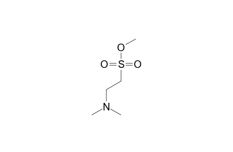 2-(dimethylamino)ethanesulfonic acid methyl ester