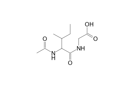 Acetyl-isaleu-gly-hydroxyl