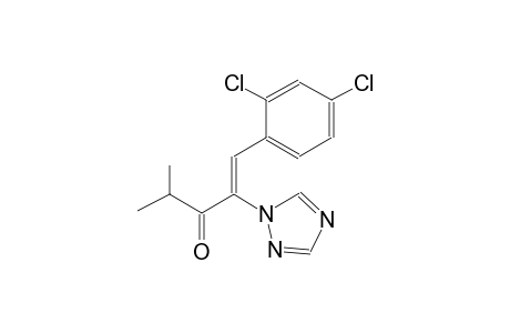 (1Z)-1-(2,4-dichlorophenyl)-4-methyl-2-(1H-1,2,4-triazol-1-yl)-1-penten-3-one