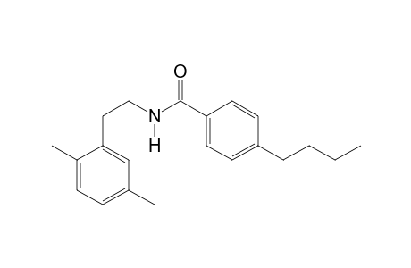 2,5-Dimethylphenethylamine 4-butylbenzoyl