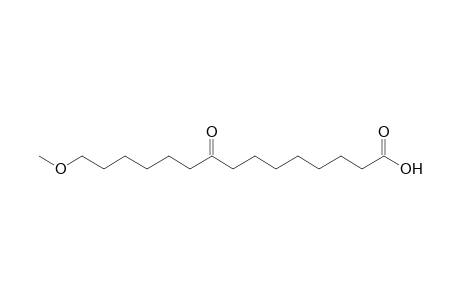 15-Methoxy-9-oxidanylidene-pentadecanoic acid