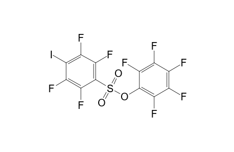 Pentafluorophenyl p-iodotetrafluorobenzenesulphonate