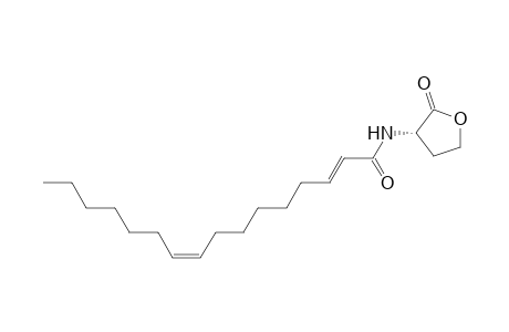 (2E,9Z)-N-(2,9-Hexadecadienoyl)-L-homoserine lactone