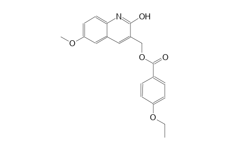 (2-hydroxy-6-methoxy-3-quinolinyl)methyl 4-ethoxybenzoate