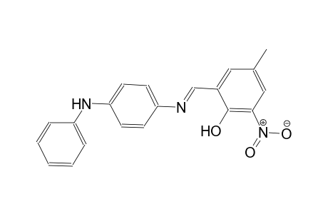 phenol, 4-methyl-2-nitro-6-[(E)-[[4-(phenylamino)phenyl]imino]methyl]-